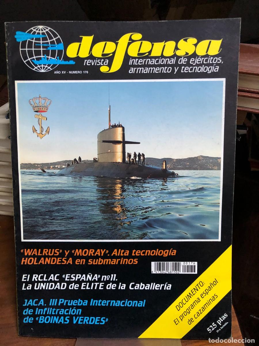 Coleccionismo de revistas y peri&oacute;dicos: Defensa Ej&eacute;rcitos, tecnolog&iacute;a submarina, Caballer&iacute;a, Boinas Verdes, Cazaminas.