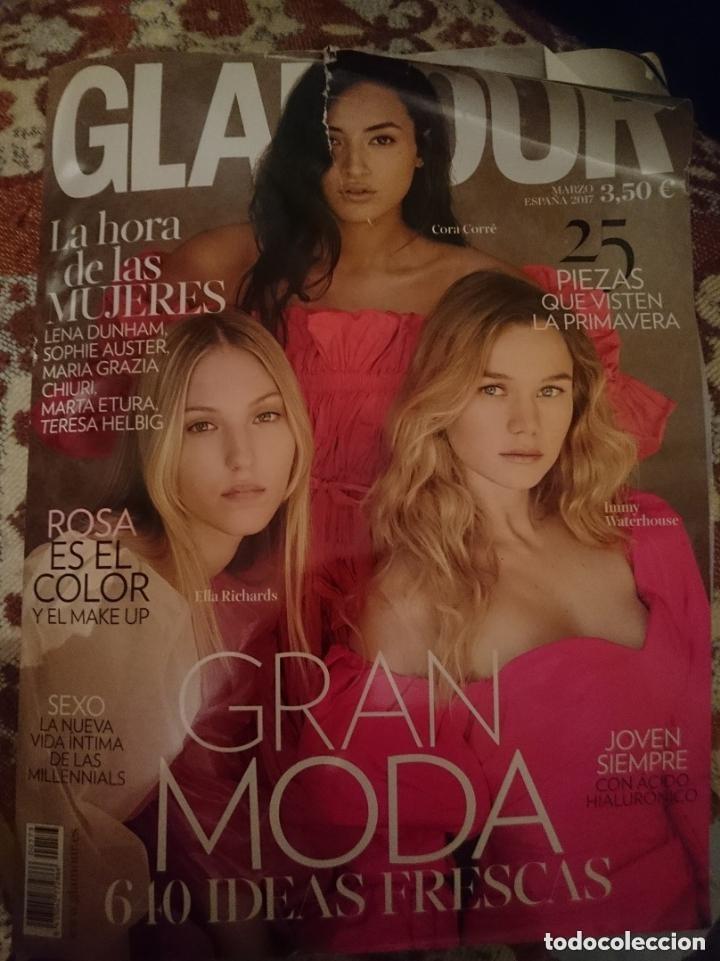 Coleccionismo de revistas y peri&oacute;dicos: GLAMOUR - n 173 - MARZO 2017 - CON PORTADA ROTA - MIRAR FOTOS