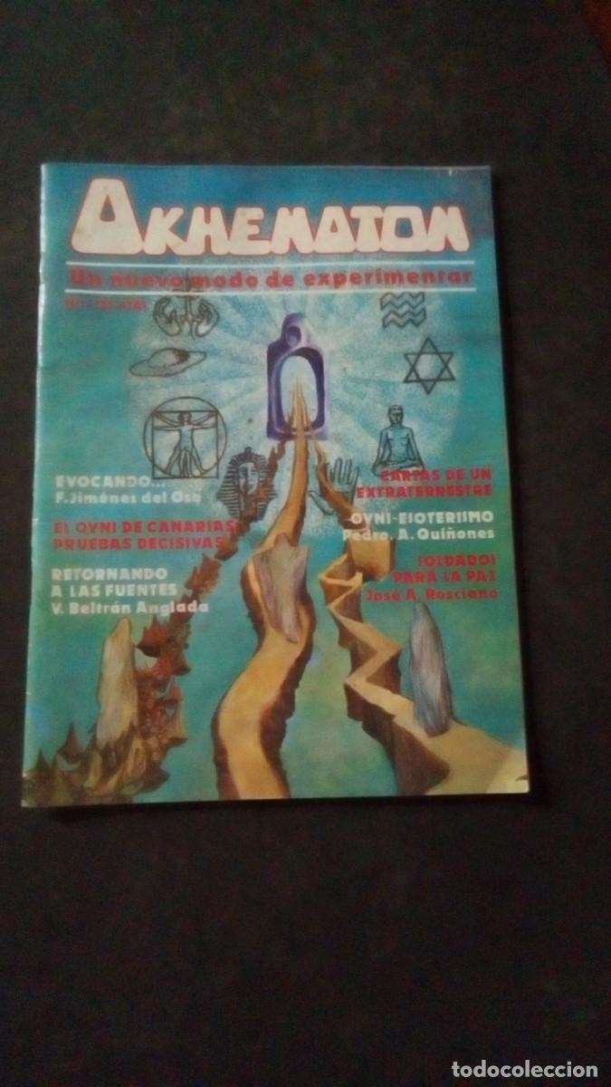 Coleccionismo de revistas y peri&oacute;dicos: AKHENATON, UN NUEVO MODO DE EXPERIMENTAR, N&ordm; 1, JIM&Eacute;NEZ DEL OSO, PEDRO QUI&Ntilde;ONES , 1980