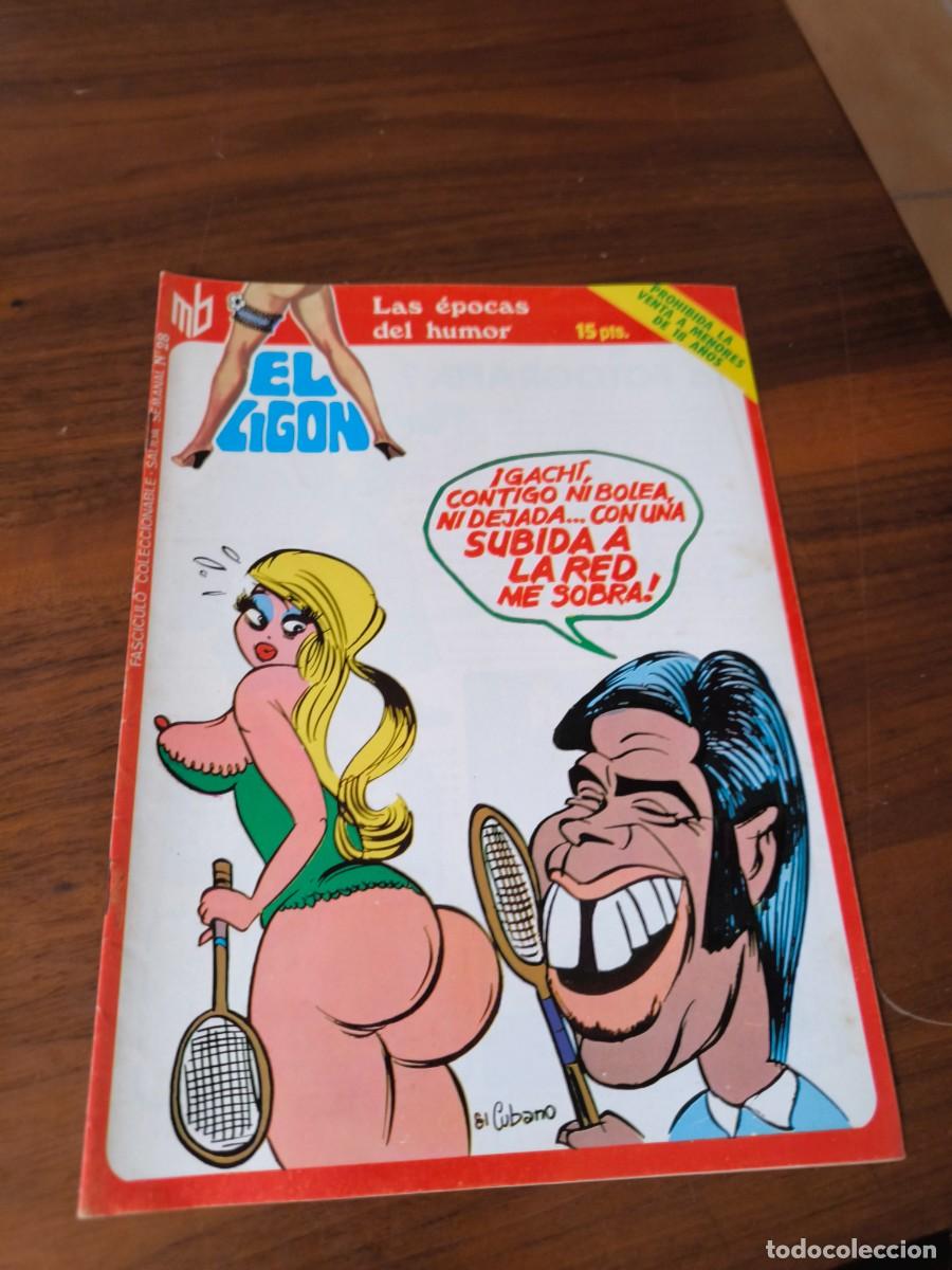Coleccionismo de revistas y peri&oacute;dicos: Lote de 15 revistas &rdquo;El Lig&oacute;n&rdquo; &ndash; Revistas er&oacute;ticas vintage &ndash; Buen estado