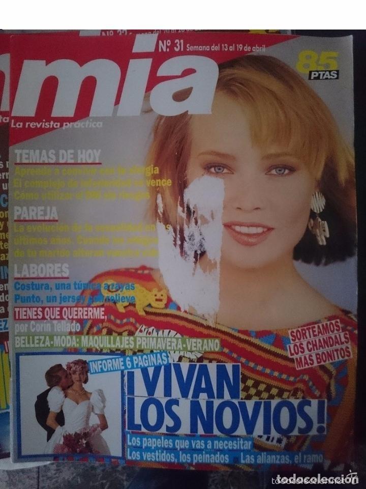 Coleccionismo de revistas y peri&oacute;dicos: MIA N 31 DEL 13 AL 19 DE ABRIL DE 1987 -CON PORTADA DEFECTUOSA ESO BLANCO -CON PUBLICIDAD DE LA EPOC