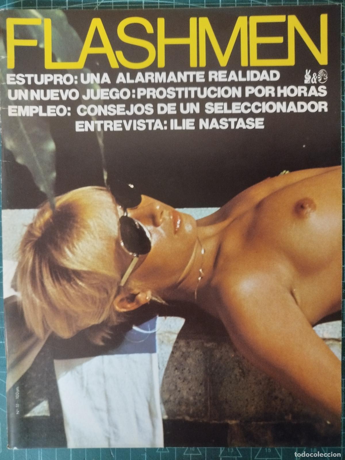Collectionnisme de Revues et Journaux: REVISTA FLASHMEN N&ordm; 55 GAUCHE DIVINE BOCACCIO. ILIE NASTASE, VICTORIA KEENT