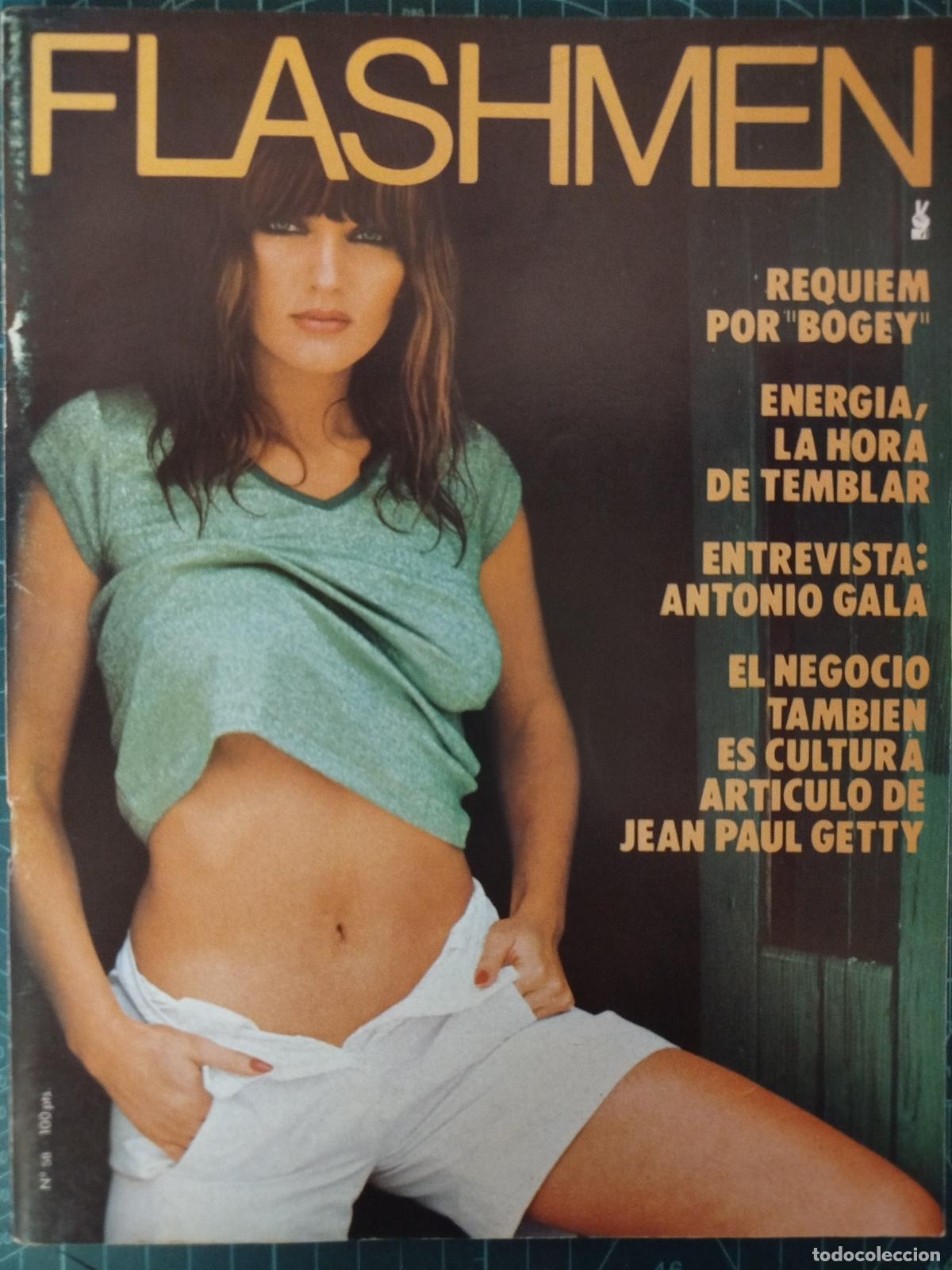 Collectionnisme de Revues et Journaux: REVISTA FLASHMEN N&ordm; 58 GAUCHE DIVINE BOCACCIO. ANTONIO GALA, MALINKA, BOGEY
