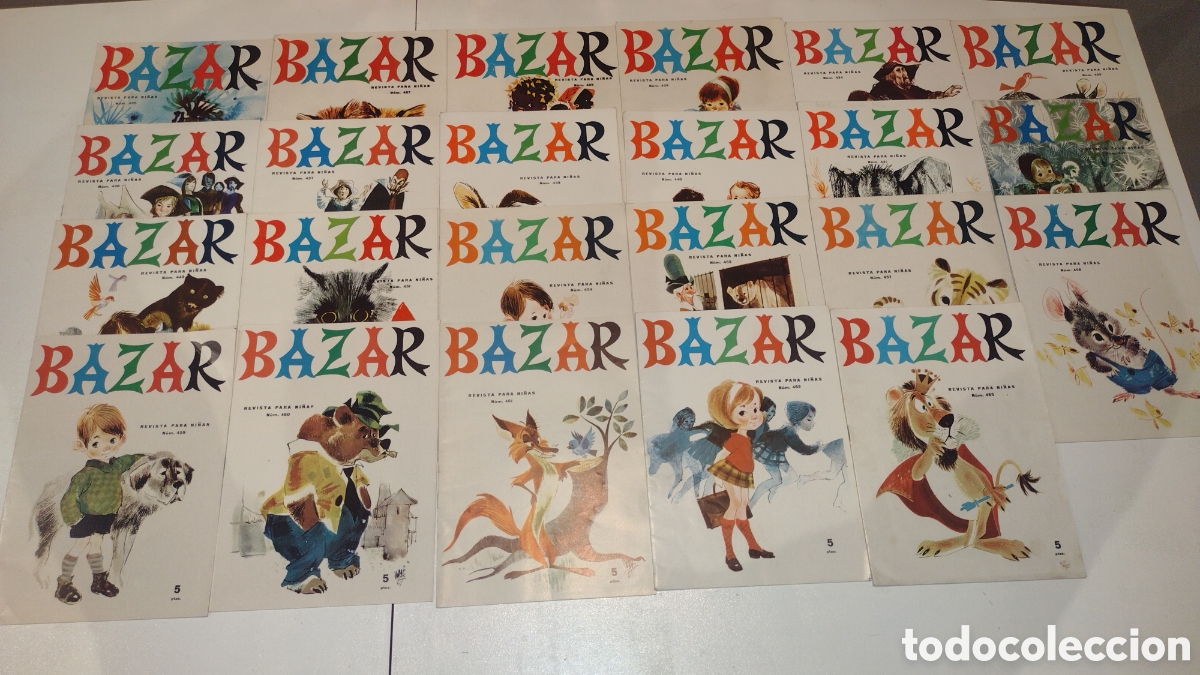 Collection Magazines and Newspapers: Lote Bazar revista para ni&ntilde;as