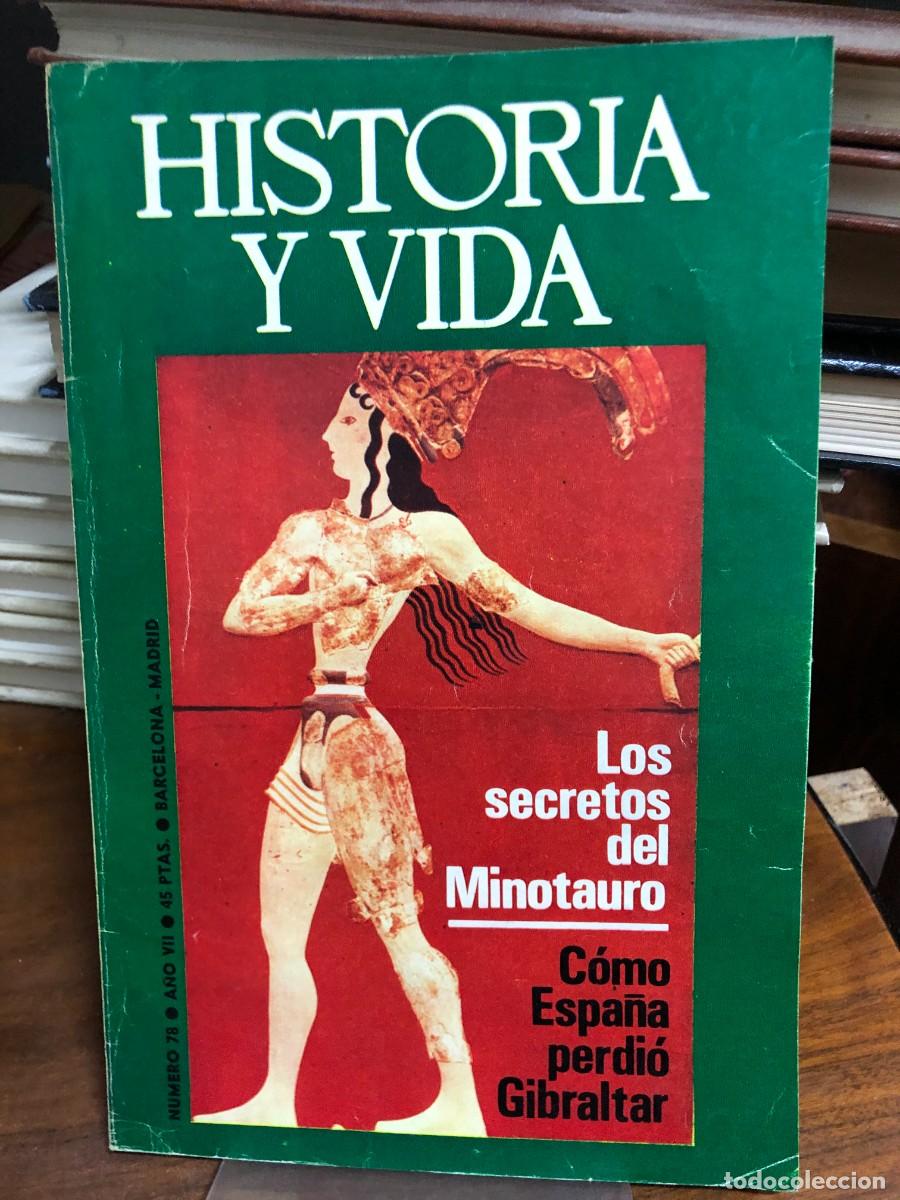 Coleccionismo de revistas y peri&oacute;dicos: Historia y Vida - N&ordm; 78 Mitolog&iacute;a y Civilizaciones: El Minotauro