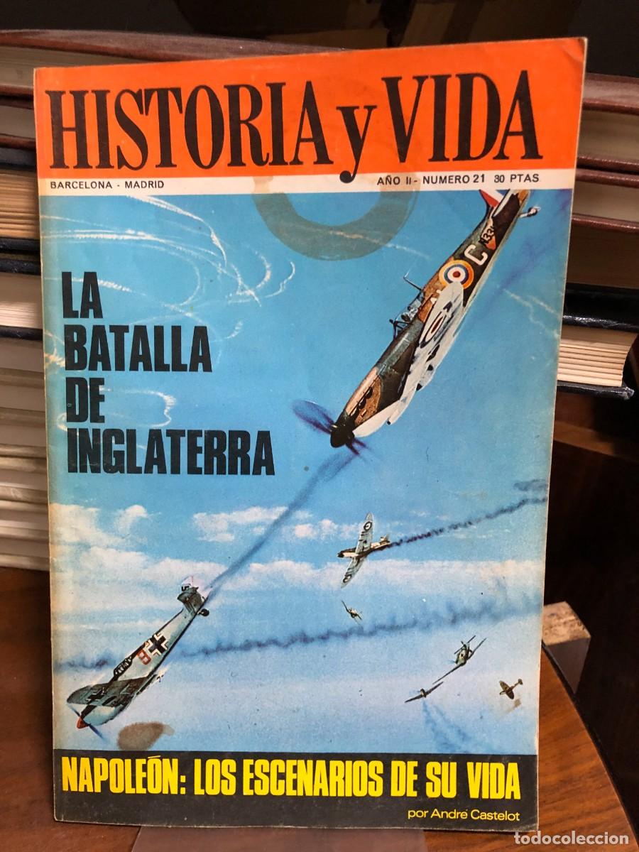 Coleccionismo de revistas y peri&oacute;dicos: Historia y Vida - A&ntilde;o II, N&ordm; 21 Segunda Guerra Mundial: Batalla de Inglaterra