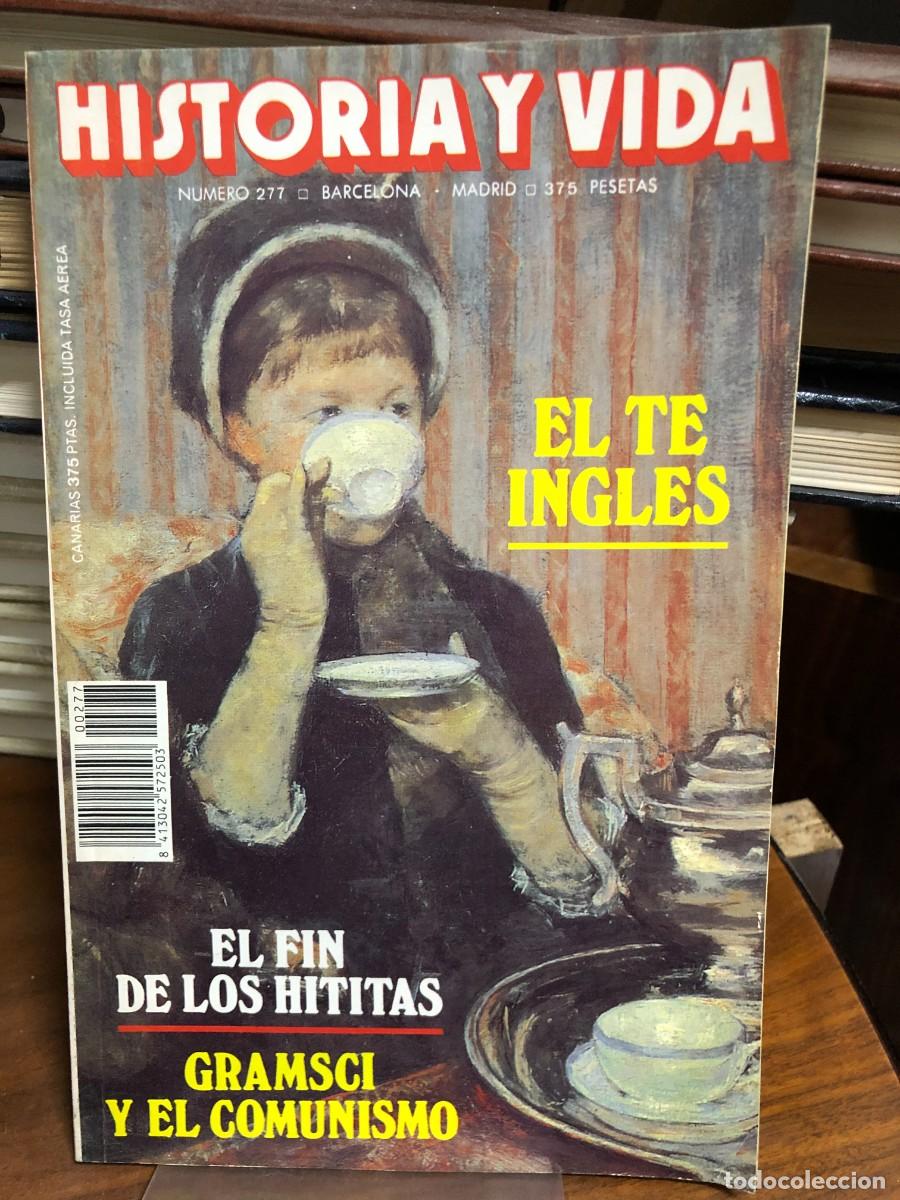 Coleccionismo de revistas y peri&oacute;dicos: Historia y Vida - N&ordm; 277 Historia Cultural: Or&iacute;genes y costumbres del t&eacute; ingl&eacute;s