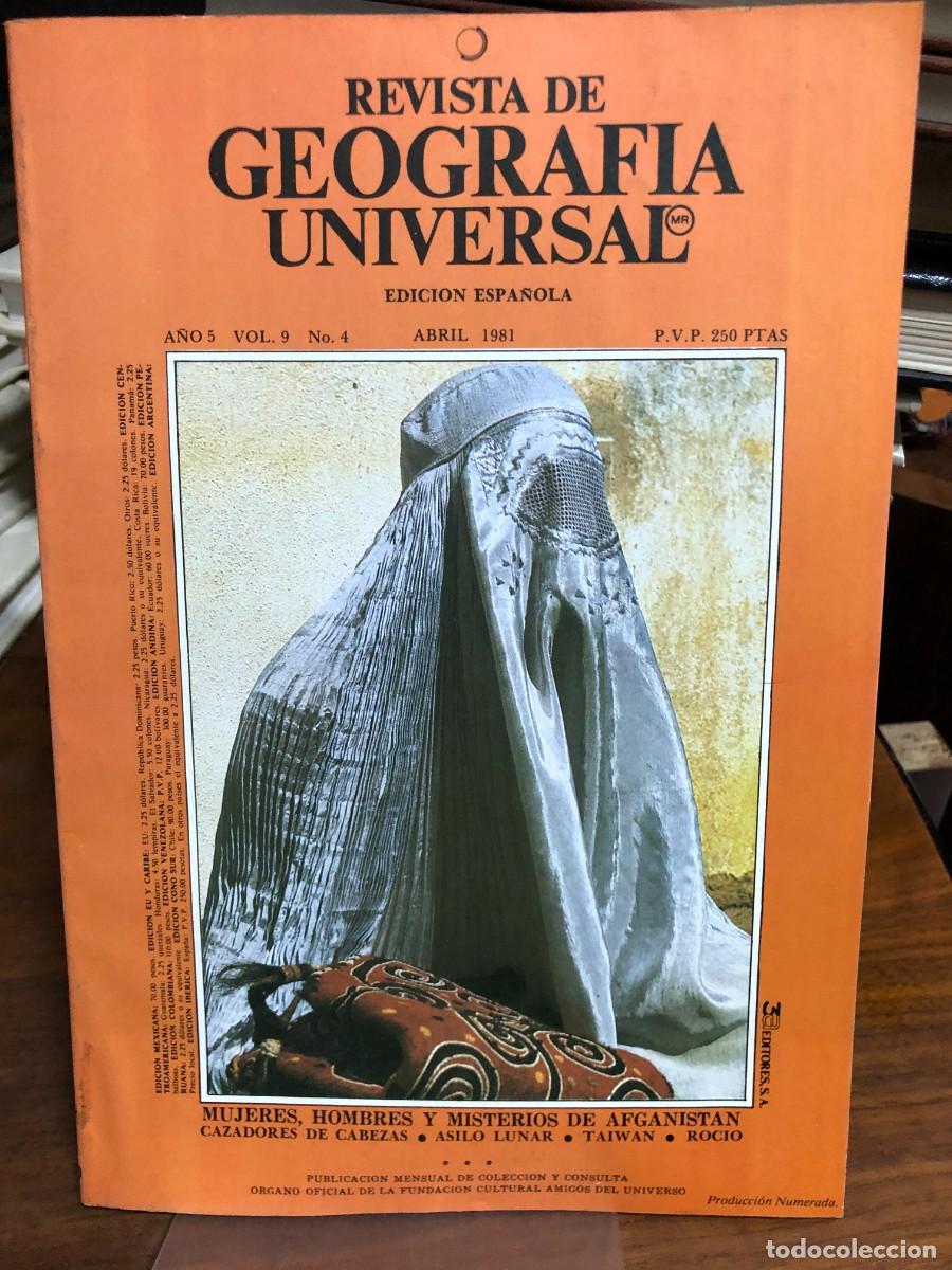 Coleccionismo de revistas y peri&oacute;dicos: Revista de Geograf&iacute;a Universal - A&ntilde;o 5, Vol. 9, N&ordm; 4 (1981) Antropolog&iacute;a: Mujeres, hombres y misteri