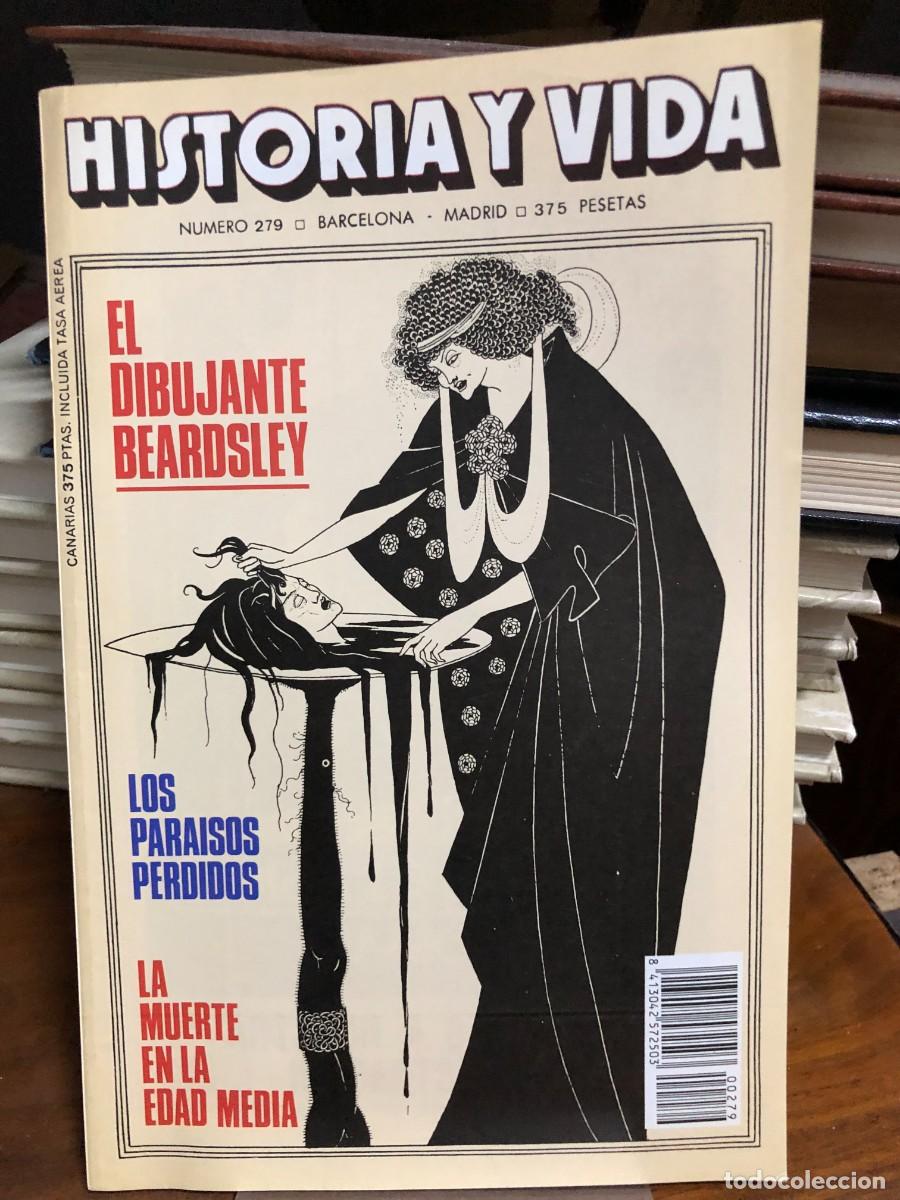 Coleccionismo de revistas y peri&oacute;dicos: Historia y Vida - N&ordm; 279 Historia del Arte: El pol&eacute;mico dibujante Aubrey Beardsley