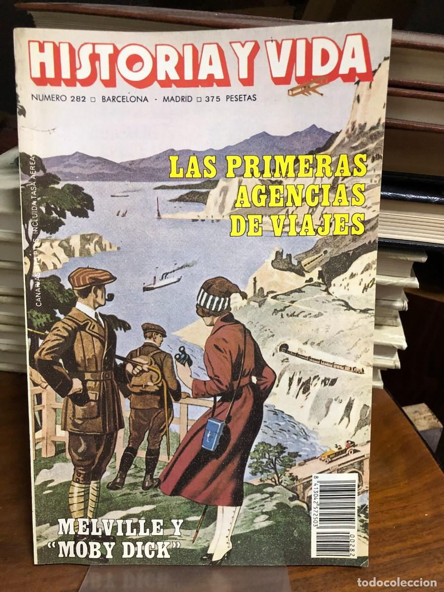 Coleccionismo de revistas y peri&oacute;dicos: Historia y Vida - N&ordm; 282 Sociolog&iacute;a e Historia: Las primeras agencias de viajes