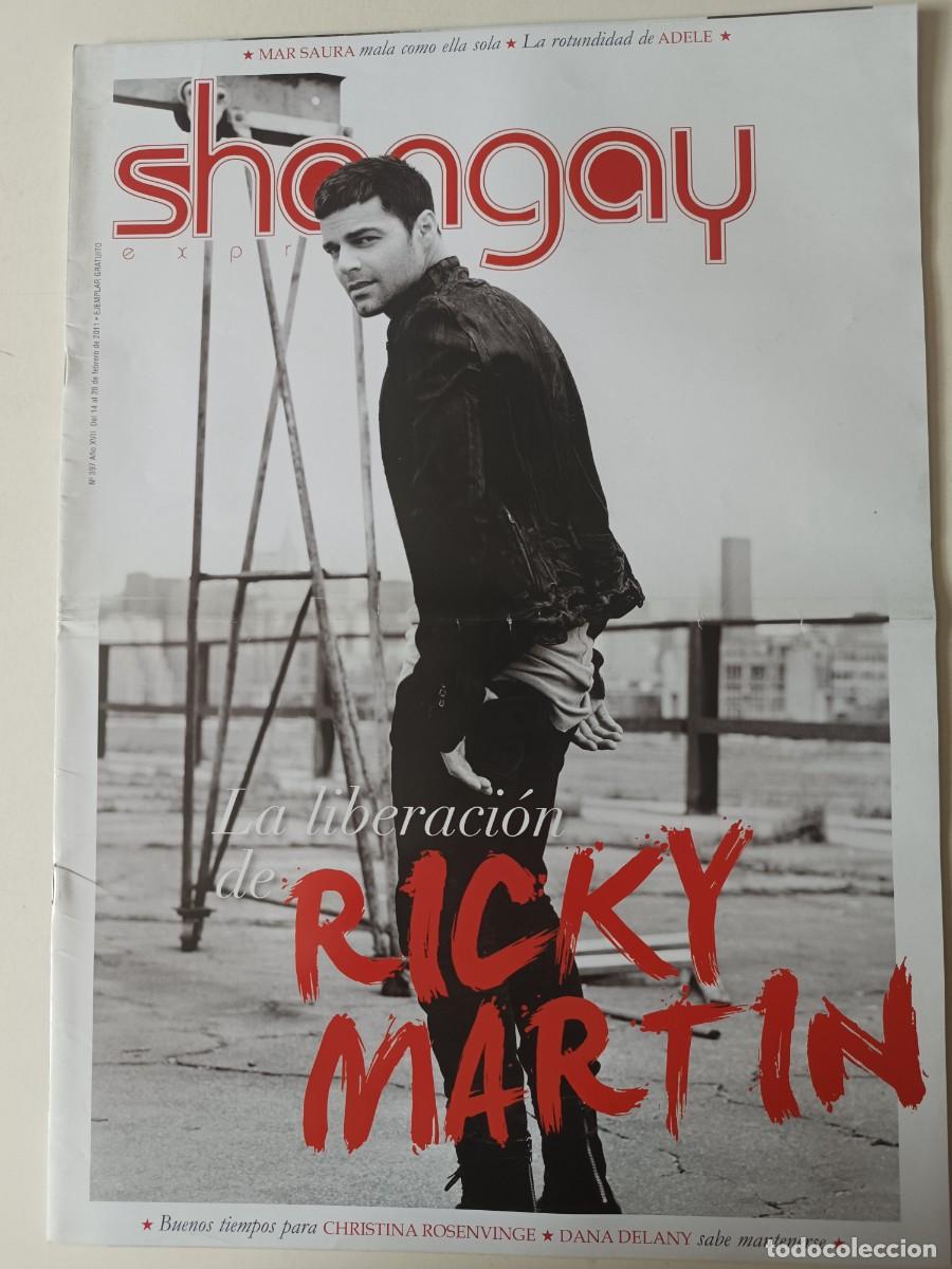 Coleccionismo de revistas y peri&oacute;dicos: Revista SHANGAY n&ordm; 397 Ricky Martin Christina Rosenvinge Adele Mar Saura M&uuml;rfila Janet Jackson Spice