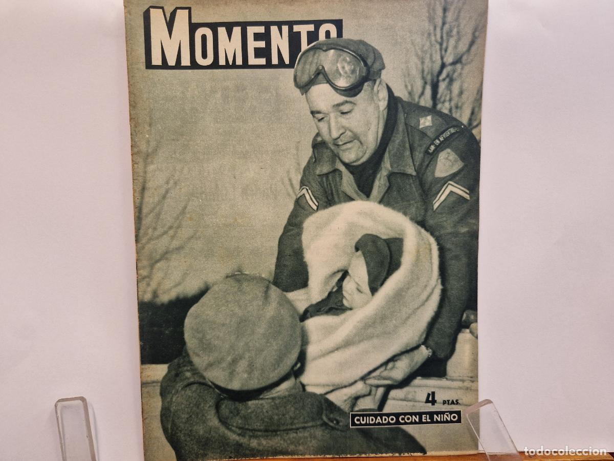 Coleccionismo de revistas y peri&oacute;dicos: REVISTA. MOMENTO. CUIDADO CON EL NI&Ntilde;O. 19 DE FEBRERO 1953