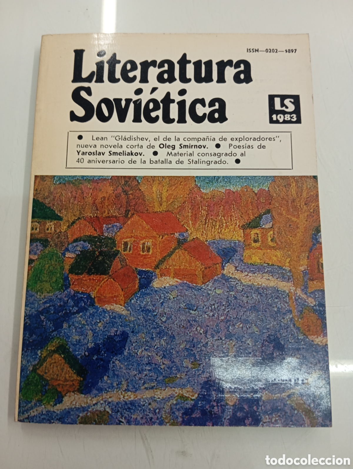Coleccionismo de revistas y peri&oacute;dicos: Literatura Sovietica. Revista Mensual. 1983 . N&ordm; 2. Literatura y Arte de las rep&uacute;blicas socialista