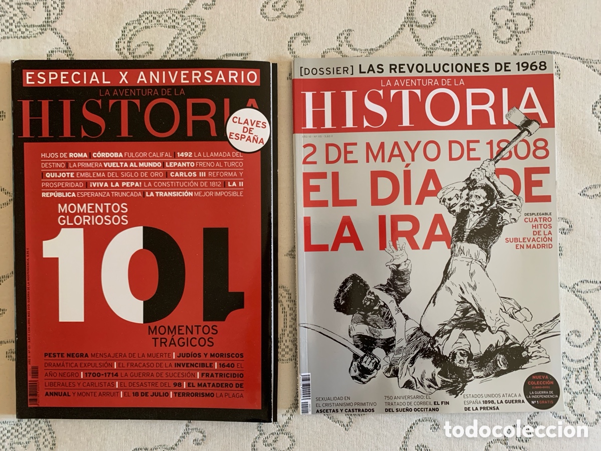 Colecionismo de Revistas e Jornais: La Aventura de la Historia &ndash; Especial X Aniversario y 2 de Mayo de 1808