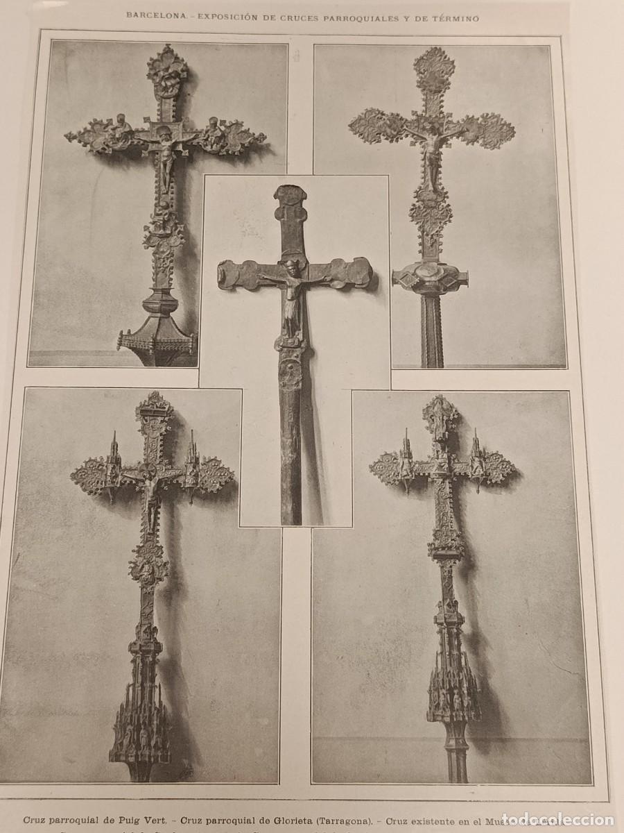 Coleccionismo de revistas y peri&oacute;dicos: Arte Sacro 1913: Exposici&oacute;n de Cruces Parroquiales de Catalu&ntilde;a (La Ilustraci&oacute;n Art&iacute;stica)