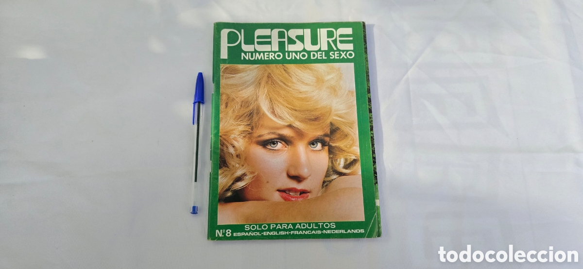 Coleccionismo de revistas y peri&oacute;dicos: REVISTA PARA ADULTOS PLEASURE N&deg; 8