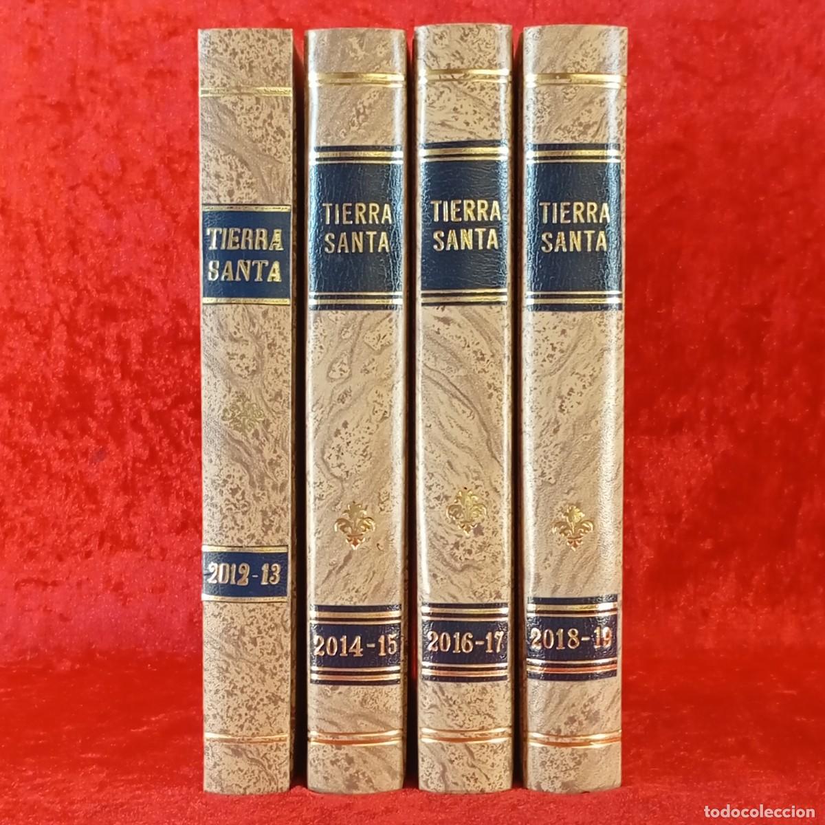 Coleccionismo de revistas y peri&oacute;dicos: TIERRA SANTA - LA REVISTA DE LOS SANTOS LUGARES - LOTE 4 TOMOS - VER N&Uacute;MEROS EN FOTOS / 1154