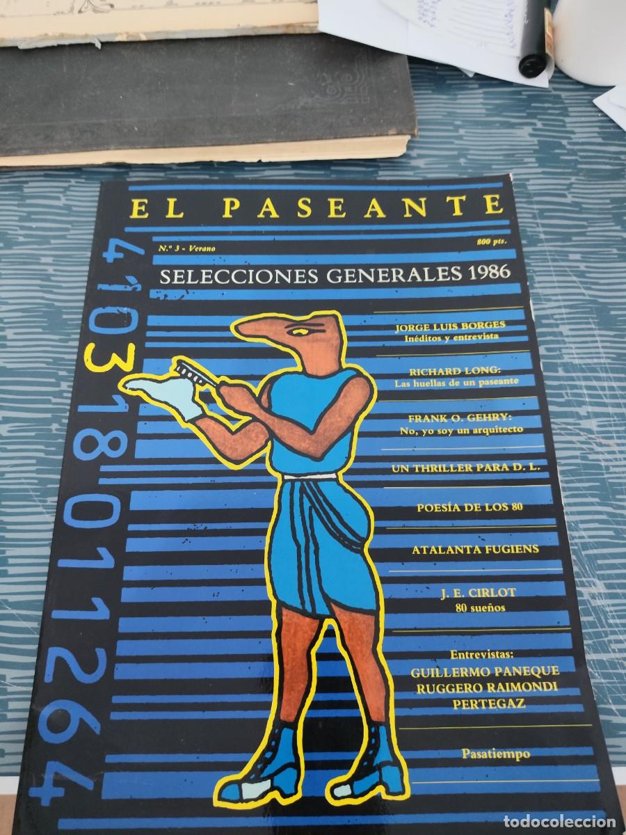 Coleccionismo de revistas y peri&oacute;dicos: EL PASEANTE,NUM.3-VERANO,SELECCIONES GENERALES 1986,145 P&Aacute;G.,VER SUMARIO.