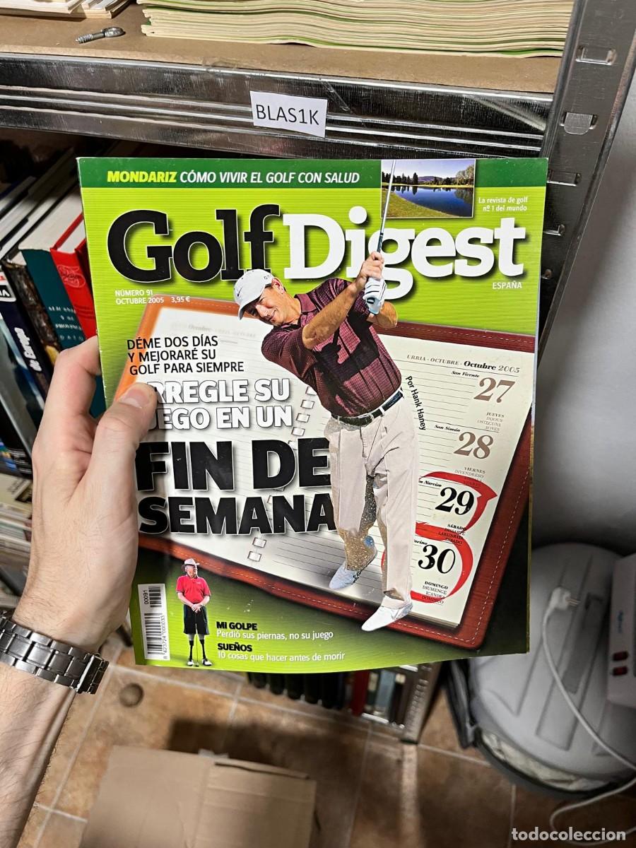 Coleccionismo de revistas y peri&oacute;dicos: BLAS1K &ndash; Golf Digest Espa&ntilde;a &ndash; N&ordm; 91 &ndash; Octubre 2005