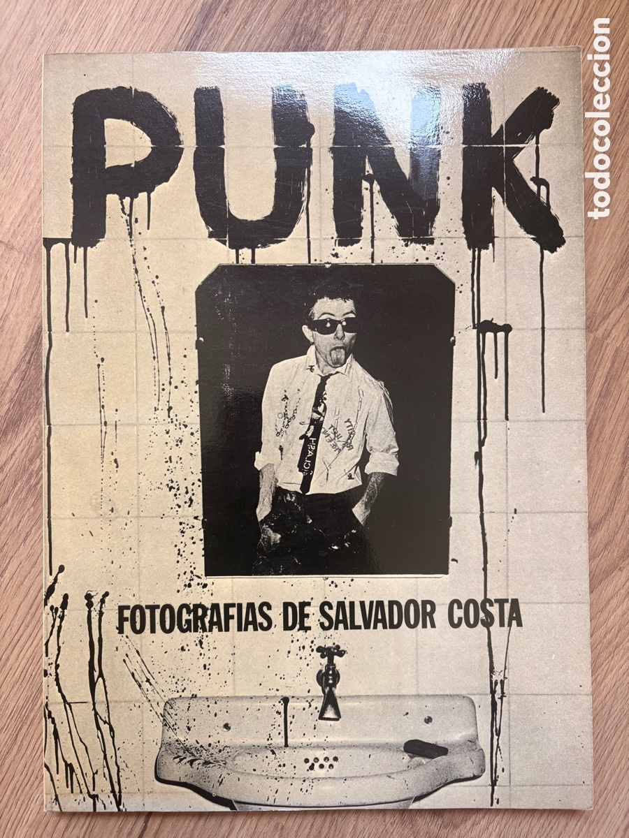 Coleccionismo de revistas y peri&oacute;dicos: Libro PUNK - Fotograf&iacute;as de Salvador Costa (1977) - PRIMERA EDICI&Oacute;N