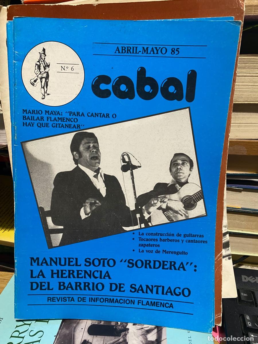Coleccionismo de revistas y peri&oacute;dicos: CABAL, REVISTA DE INF. FRALEMNCA, NUM.6