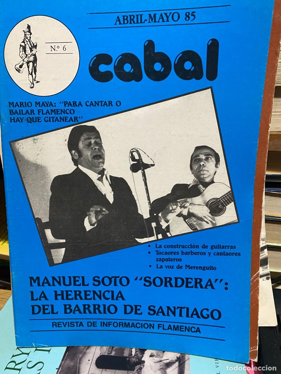 Coleccionismo de revistas y peri&oacute;dicos: CABAL, REVISTA DE INF. FRALEMNCA, NUM.6