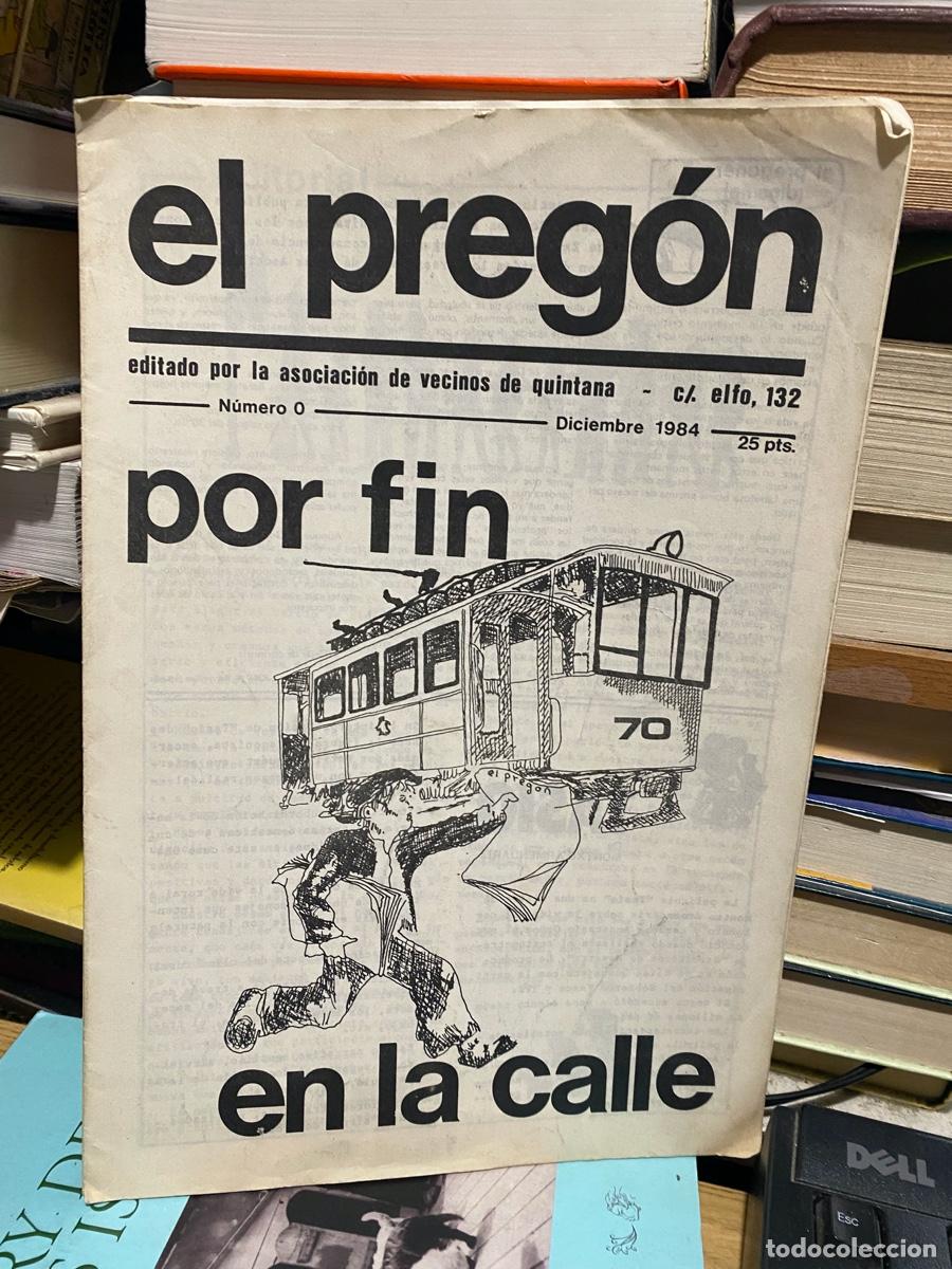 Coleccionismo de revistas y peri&oacute;dicos: EL PREGON POR FIN EN LA CALLE, NUM 0, 1984