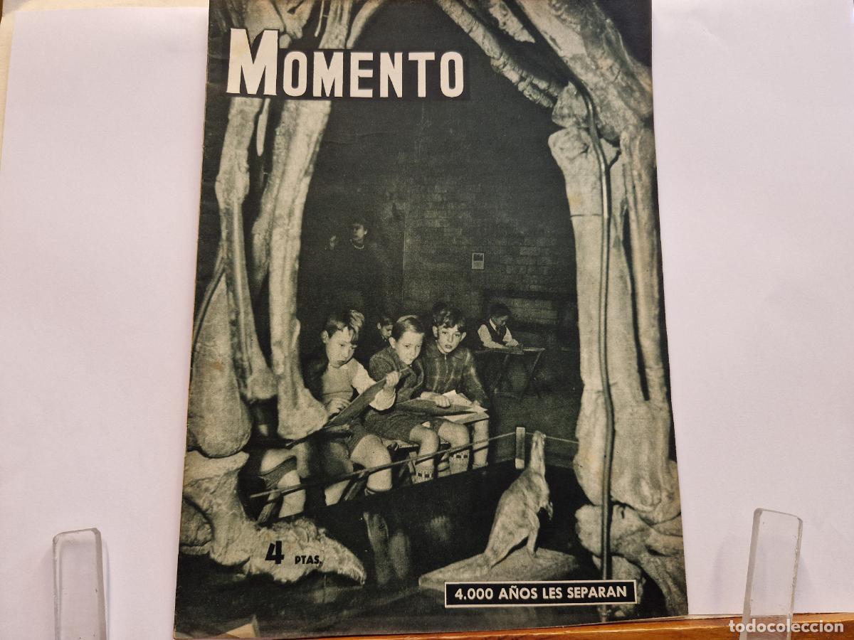 Collection Magazines and Newspapers: REVISTA. MOMENTO. 4.000 A&Ntilde;OS LE ESPERAN. 14 DE MAYO 1953