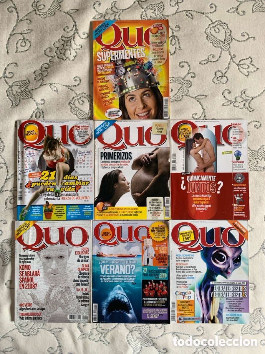 Coleccionismo de revistas y peri&oacute;dicos: QUO &ndash; Ciencia, tecnolog&iacute;a y curiosidades