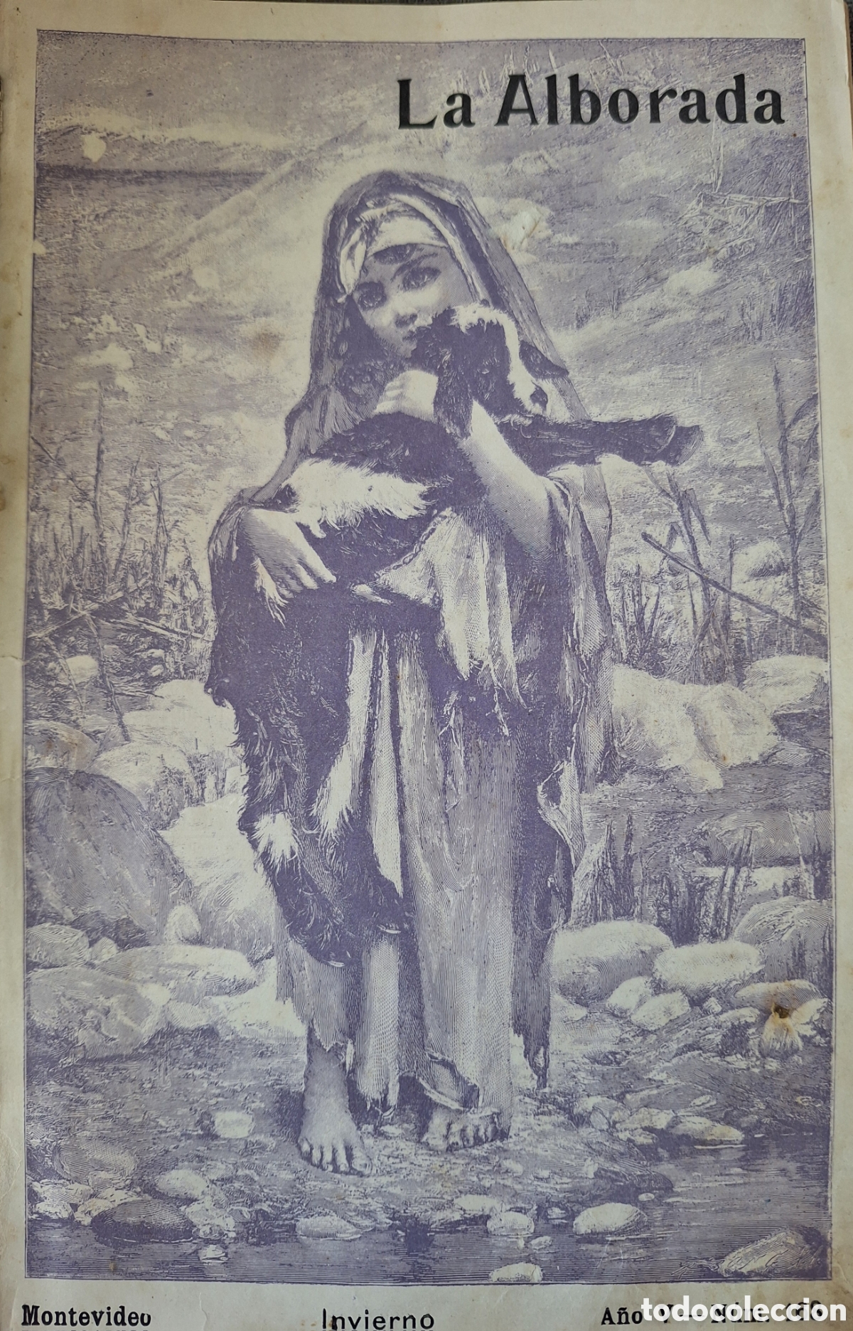 Coleccionismo de revistas y peri&oacute;dicos: REVISTA LA ALBORADA 168 A&Ntilde;O 1901 JACINTA PEZZANA