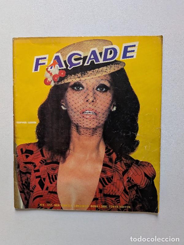 Coleccionismo de revistas y peri&oacute;dicos: FA&Ccedil;ADE n&ordm; 8 &mdash; Sophia Loren / Brian Ferry - Alain Benoist - Fa&ccedil;ade - 1980 - Par&iacute;s