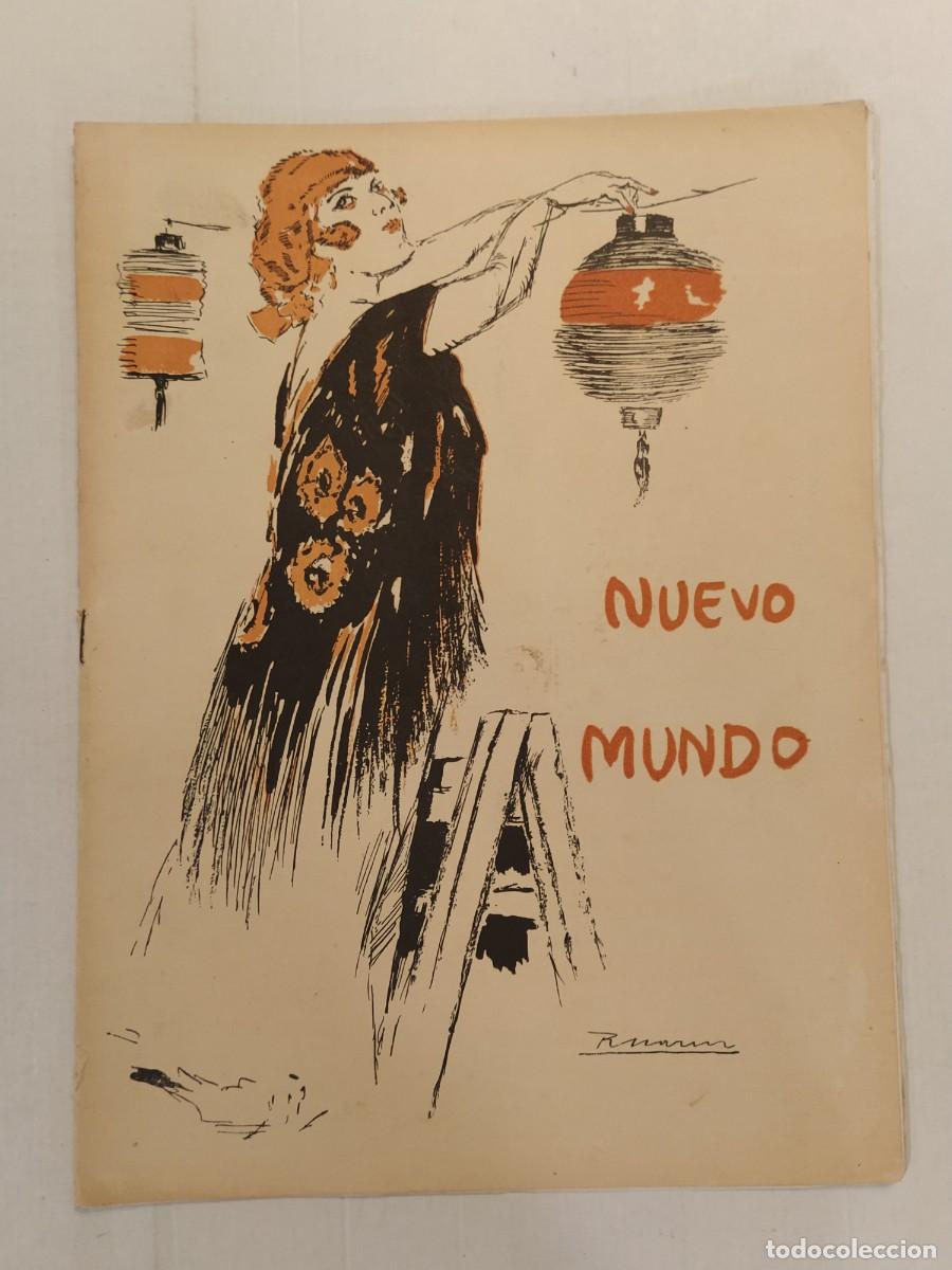 Coleccionismo de revistas y peri&oacute;dicos: NUEVO MUNDO-A&Ntilde;O 1921-LEGION TLATZA-SABOYA MARRUECOS-CRUZ ROJA CARTAGENA-SANTANDER-ELGOIBAR-REGATAS