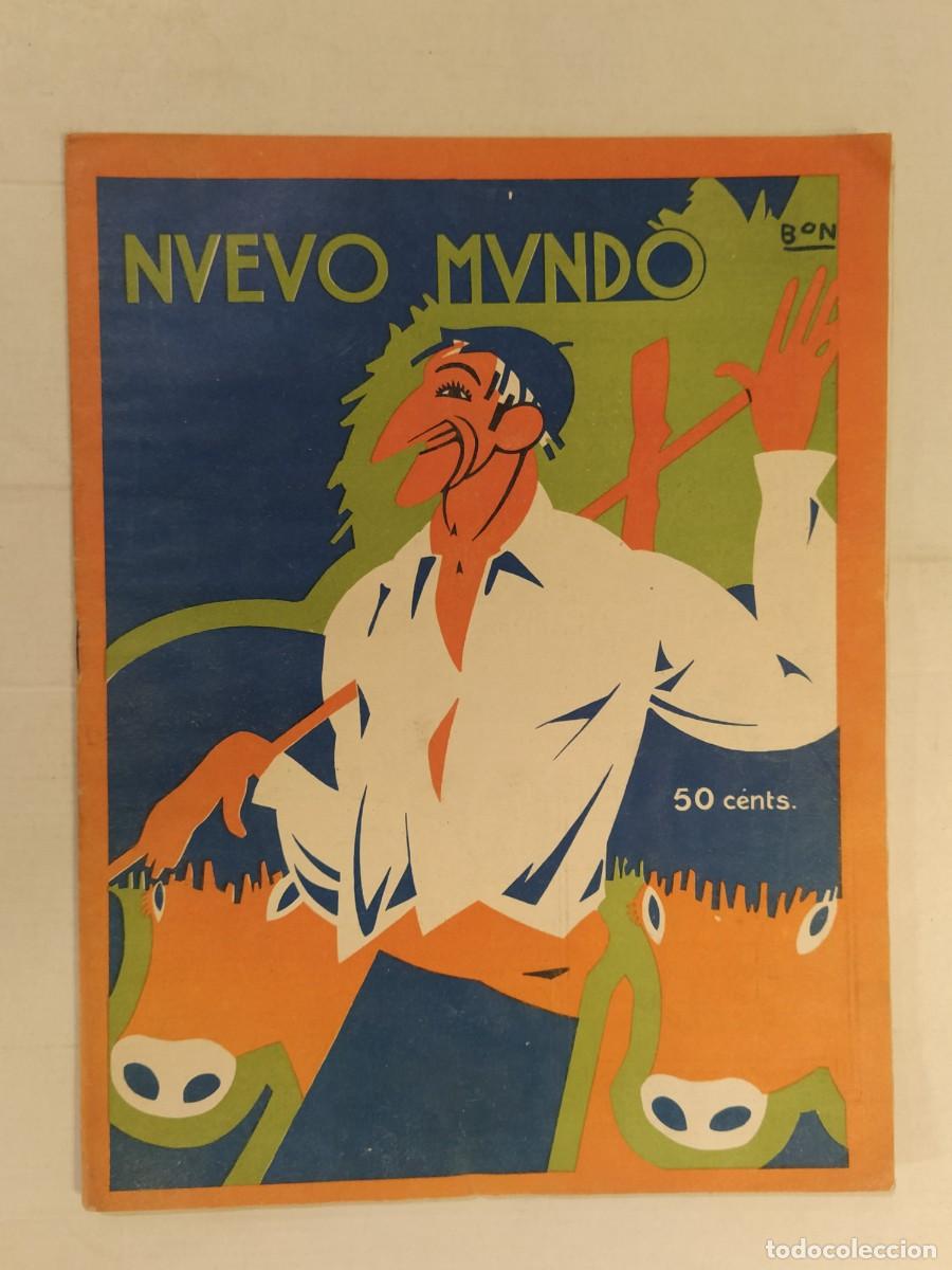 Coleccionismo de revistas y peri&oacute;dicos: NUEVO MUNDO-A&Ntilde;O 1924-BON-RICARDO VERDUGO LANDI-FIESTA NUEVOS SOLDADOS DE ESPA&Ntilde;A-TEMPORAL SEVILLA ETC