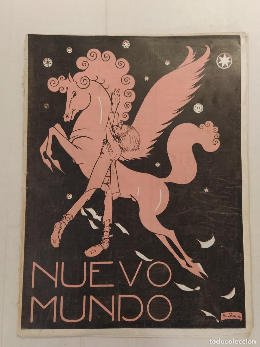 Coleccionismo de revistas y peri&oacute;dicos: NUEVO MUNDO-A&Ntilde;O 1921-MELILLA-GUERRA-GRAL SANJURJO-POZOS AOGRAZ-FRONTOS VASCO-CATASTROFE MOTILLA ETC