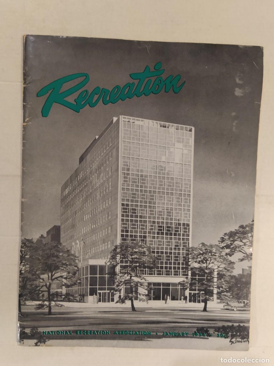 Sammeln von Zeitschriften und Zeitungen: RECREATION - JANUARY A&Ntilde;O 1954 - NATIONAL RECREATION ASSOCIATION - REVISTA ANTIGUA -VER FOTOS