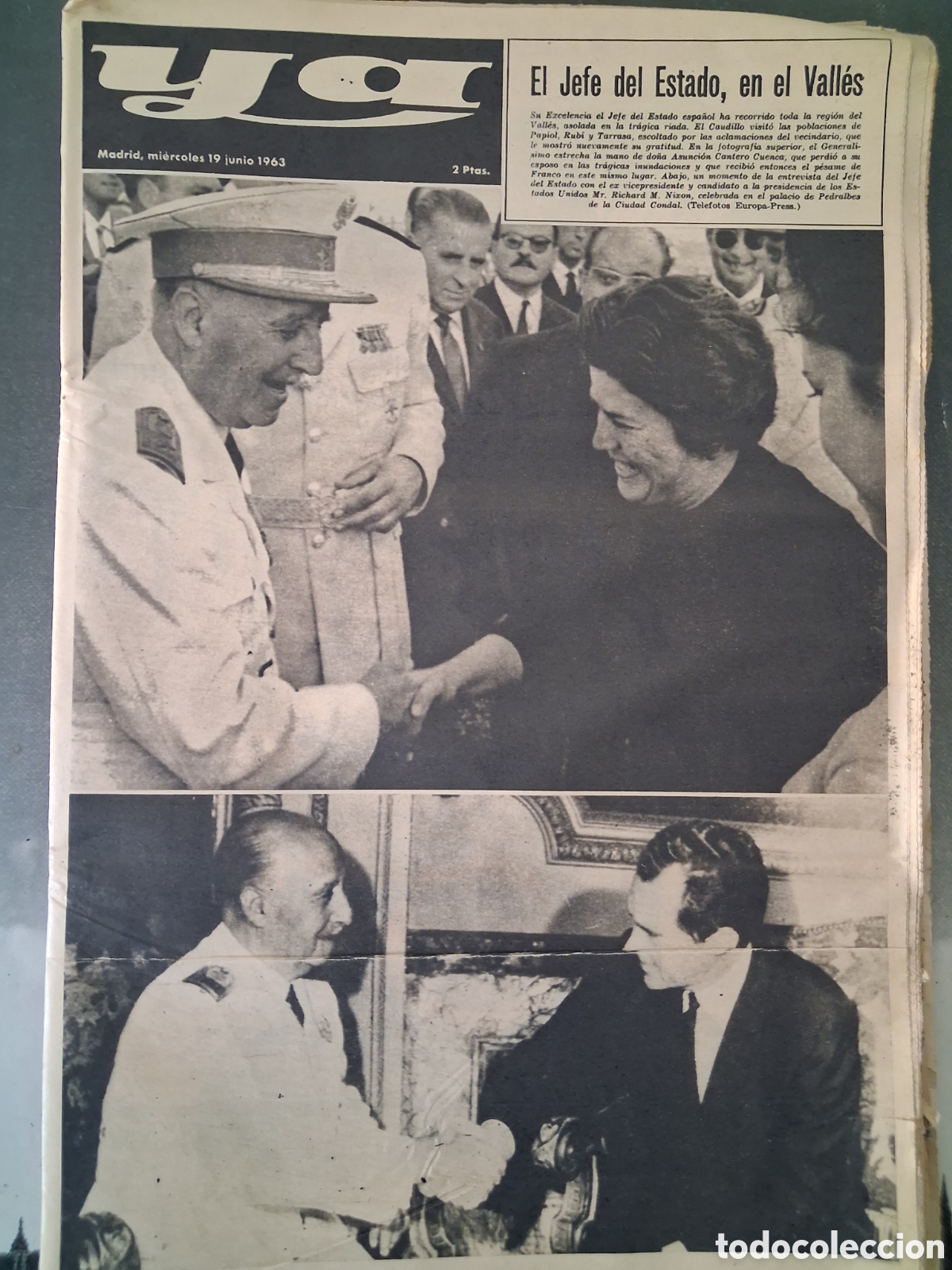 Collection Magazines and Newspapers: Diario Ya 19/06/1963