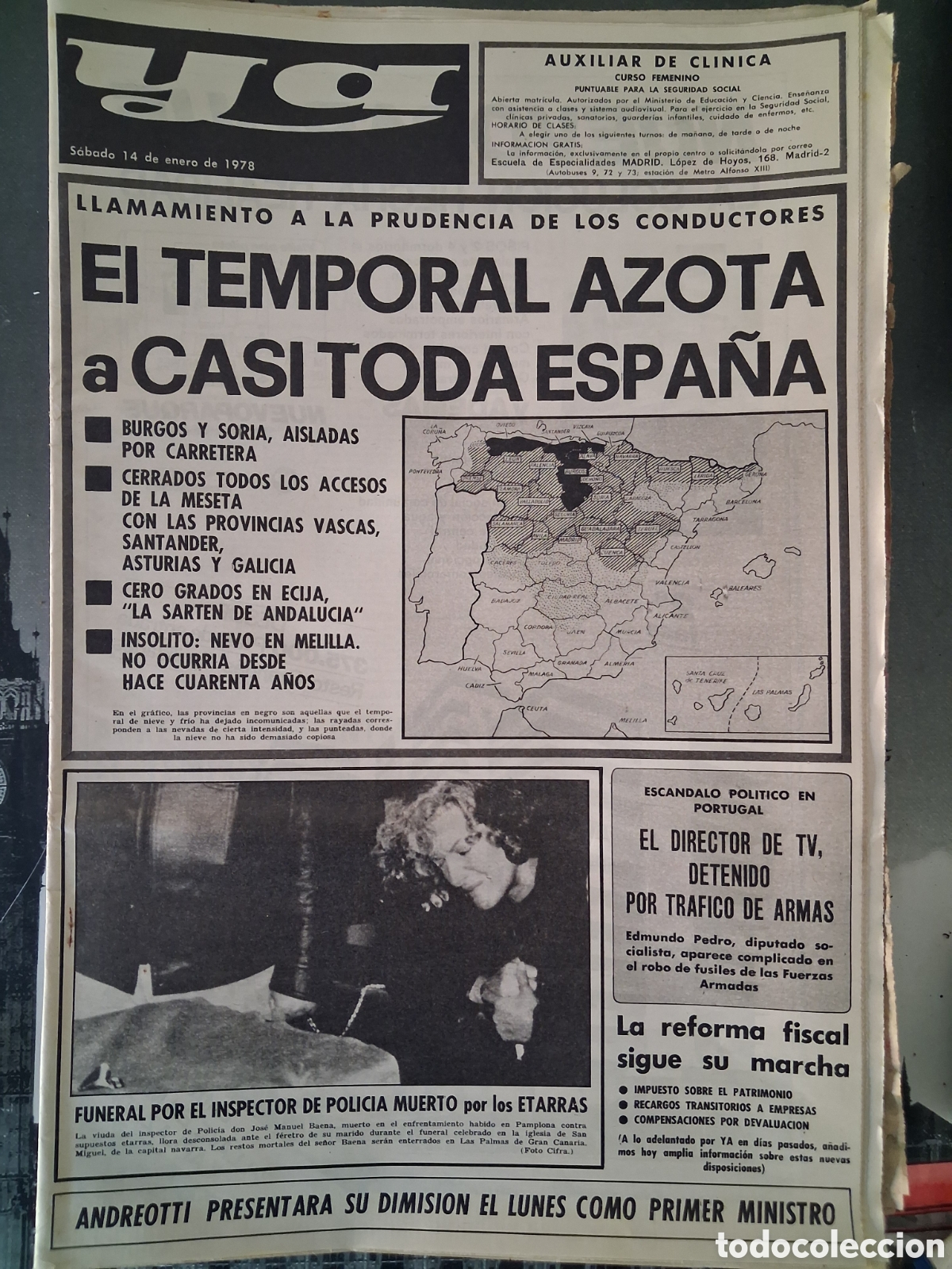Collection Magazines and Newspapers: Duario Ya 14/01/1978