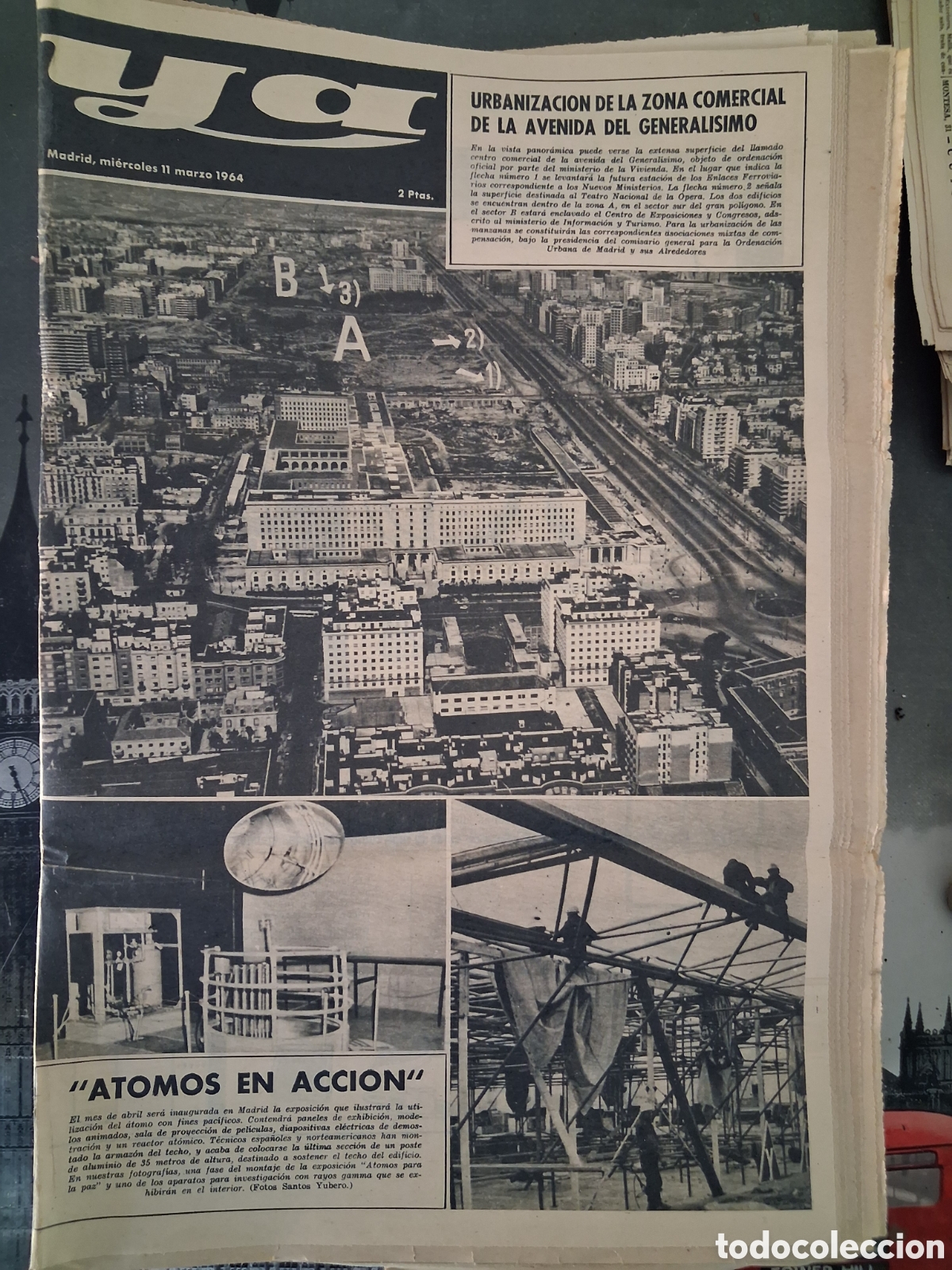 Coleccionismo de revistas y peri&oacute;dicos: Diario Ya 11/03/1964