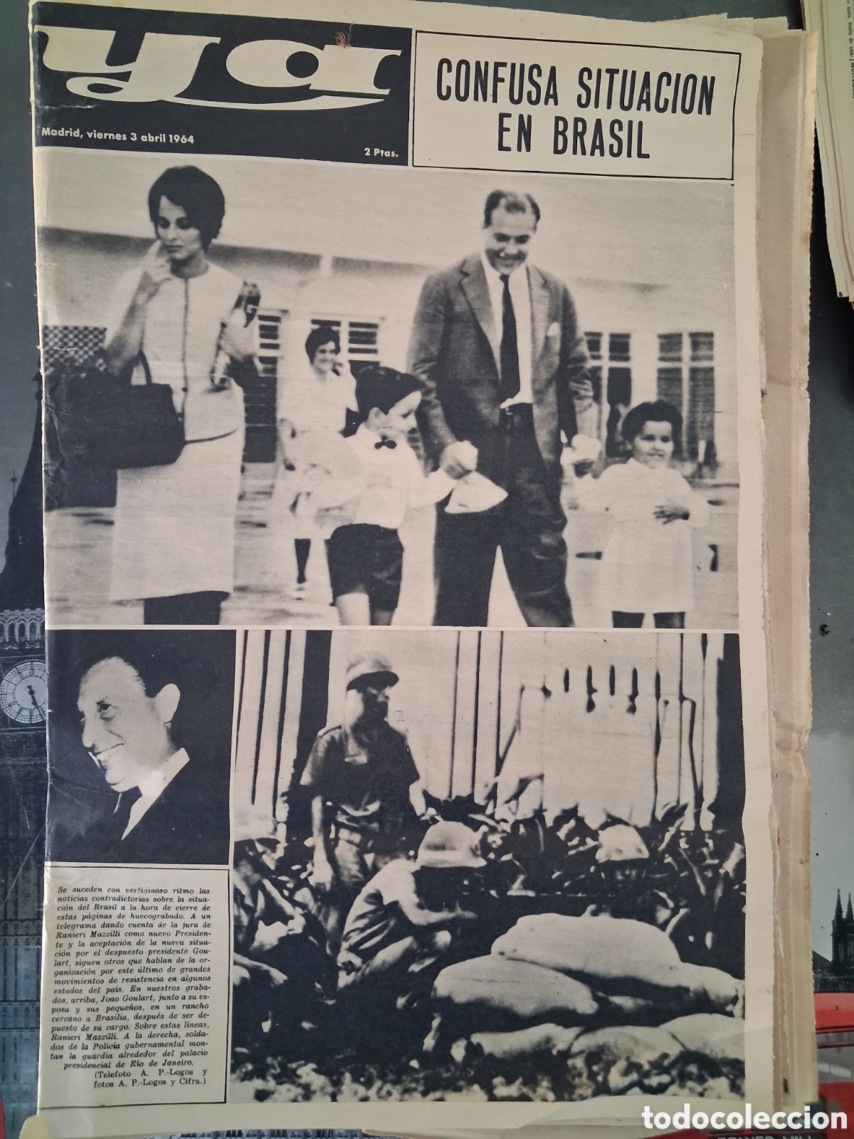 Collectionnisme de Revues et Journaux: Diario Ya 03/04/1964