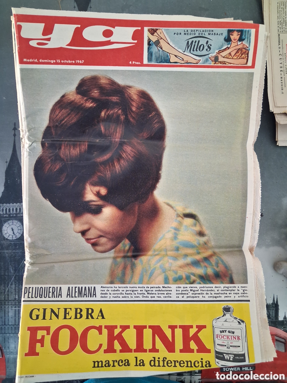 Collectionnisme de Revues et Journaux: Diario Ya 15/10/1967