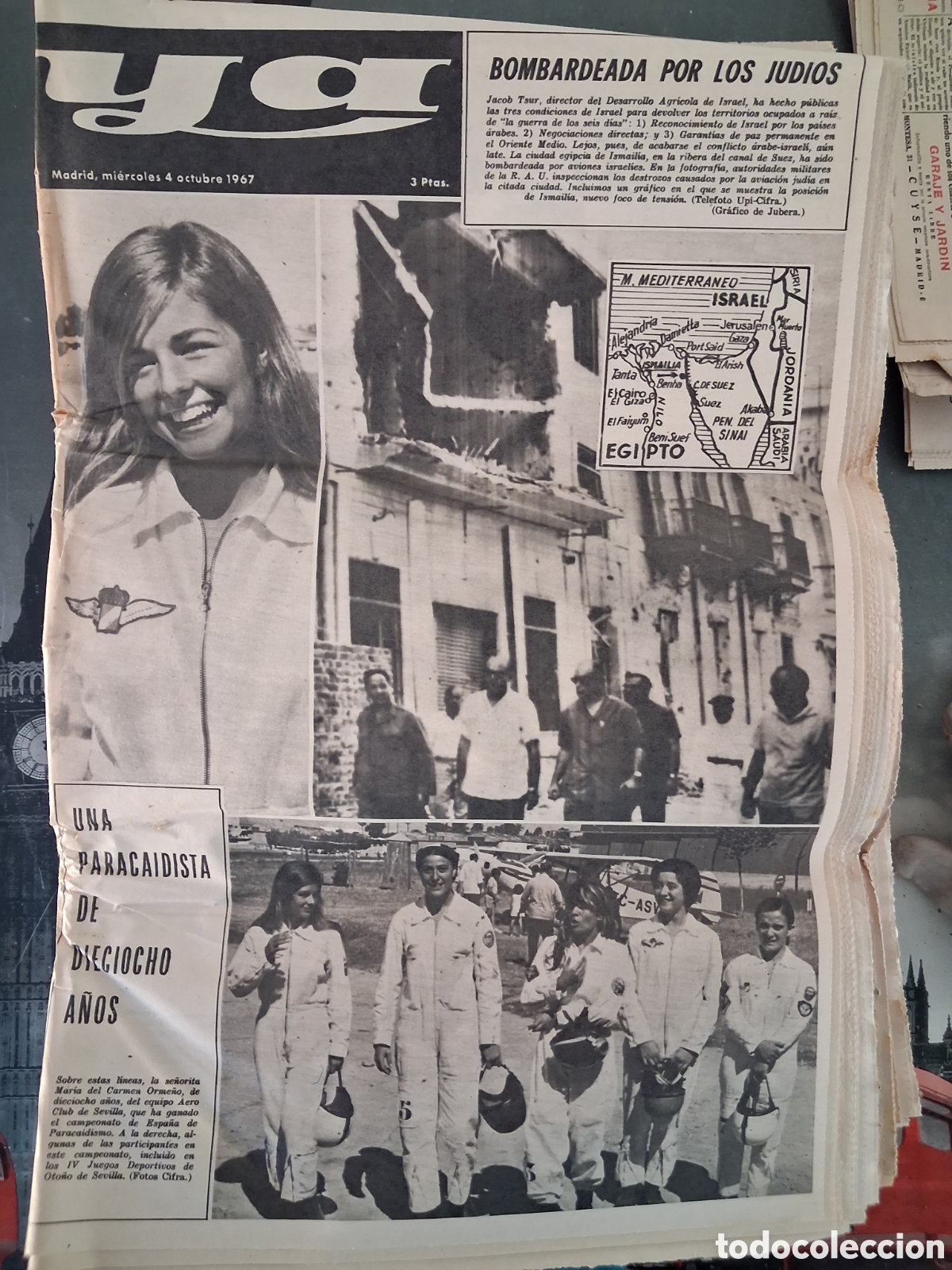 Coleccionismo de revistas y peri&oacute;dicos: Diario Ya 04/10/1967