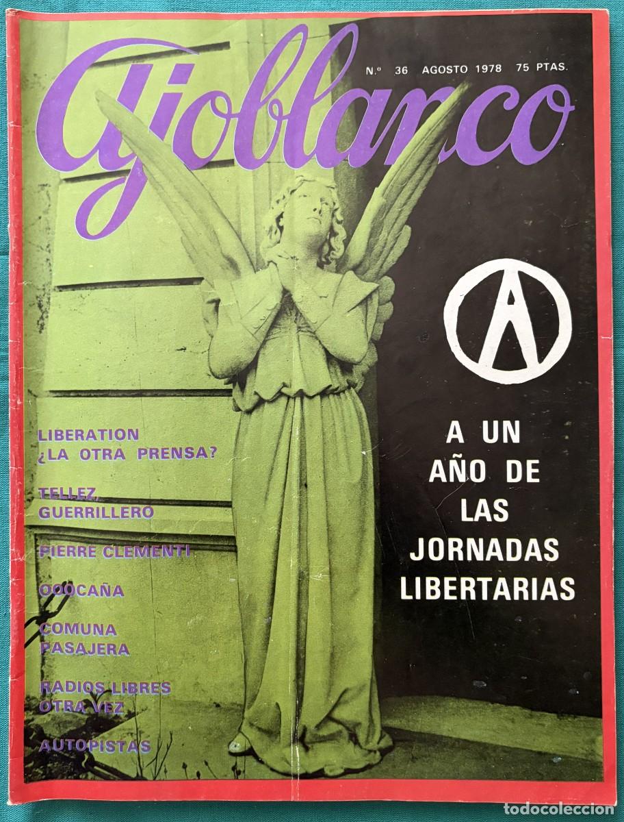Coleccionismo de revistas y peri&oacute;dicos: RVAJ036, AJOBLANCO, NUMERO 36, LIBERATION, TELLEZ: GUERRILLERO, COMUNA PASAJERA, AGOSTO 1978