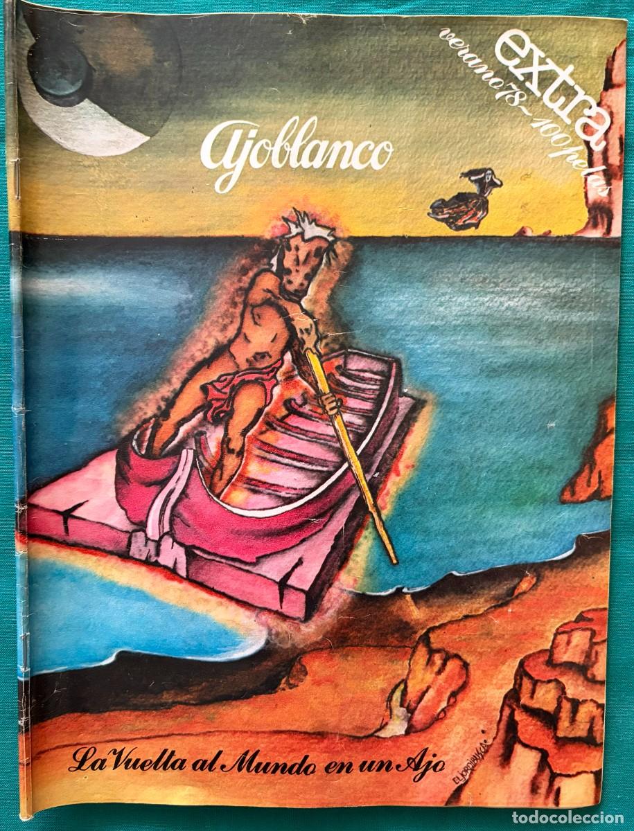 Coleccionismo de revistas y peri&oacute;dicos: RVAJVE1978, AJOBLANCO, EXTRA, LA VUELTA AL MUNDO EN UN AJO, VERANO 1978