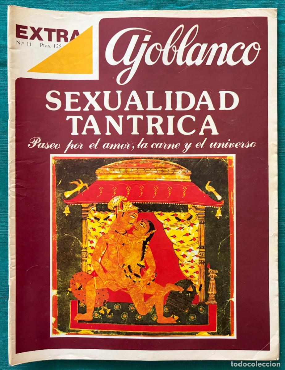 Coleccionismo de revistas y peri&oacute;dicos: RVAJEX11, AJOBLANCO, EXTRA NUMERO 11, SEXUALIDAD TANTRICA, PASEO POR EL AMOR, LA CARNE Y EL UNIVERSO