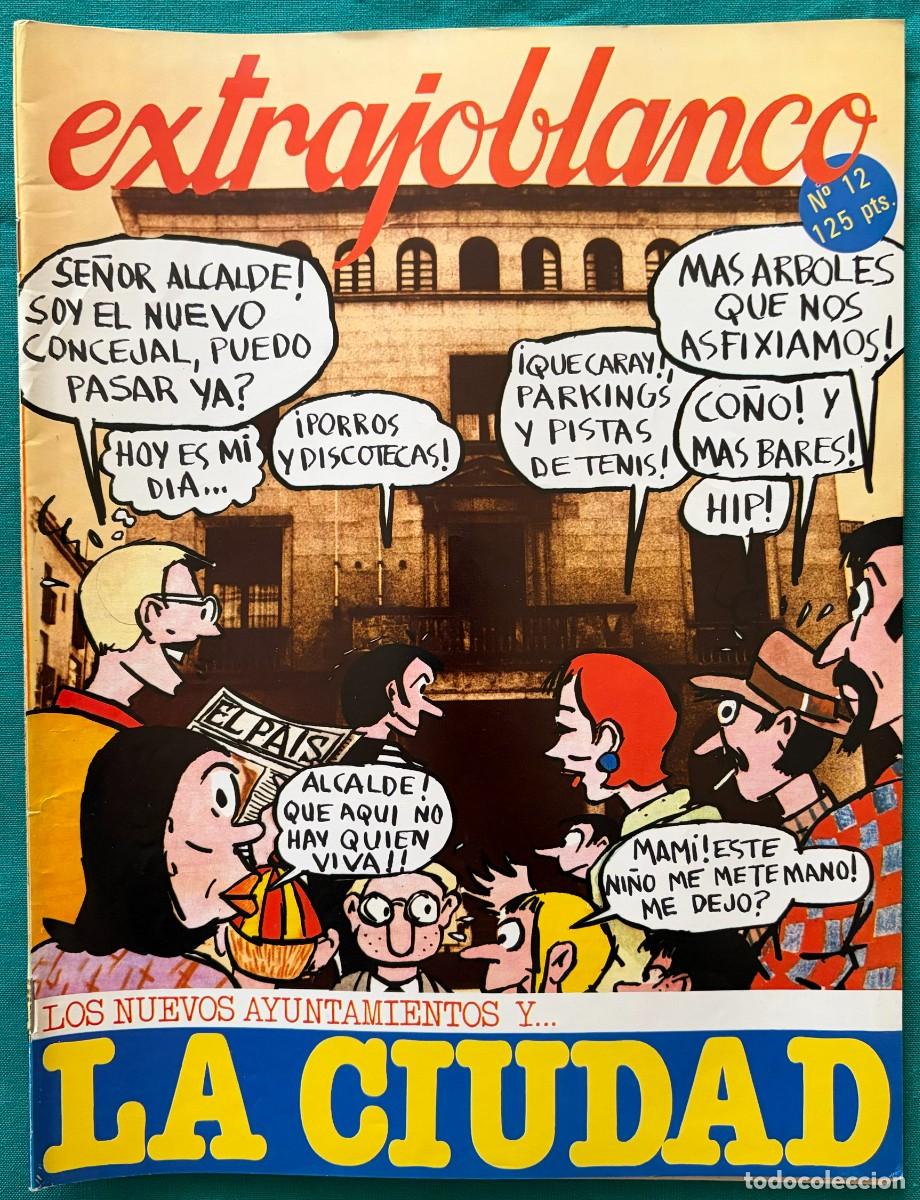Coleccionismo de revistas y peri&oacute;dicos: RVAJEX12, AJOBLANCO, EXTRA NUMERO 12, LOS NUEVOS AYUNTAMIENTO Y &hellip; LA CIUDAD, MAYO 1979