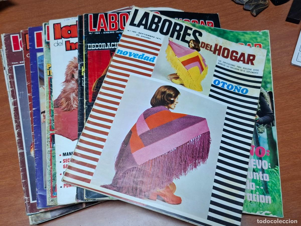 Coleccionismo de revistas y peri&oacute;dicos: Lote de 15 Ejemplares de la revista LABORES DE CASA