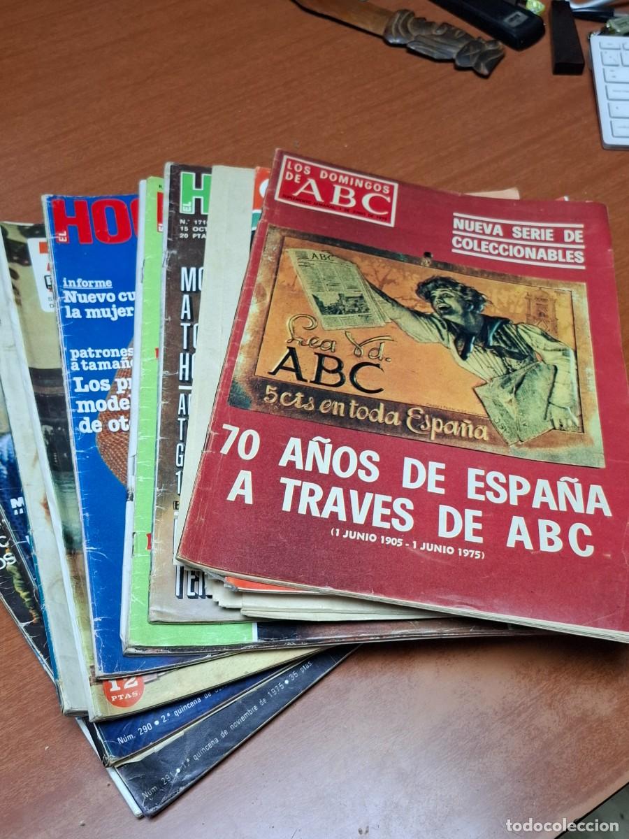 Coleccionismo de revistas y peri&oacute;dicos: LOTE DE 15 REVISTAS VARIADAS, seg&uacute;n relaci&oacute;n