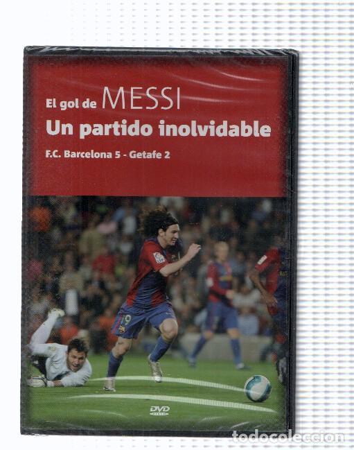 Coleccionismo de revistas y peri&oacute;dicos: DVD-Documental: EL GOL DE MESSI - Un Partido Inolvidable: F.C Barcelona 5 - Getafe 2 (Sport 2007) -