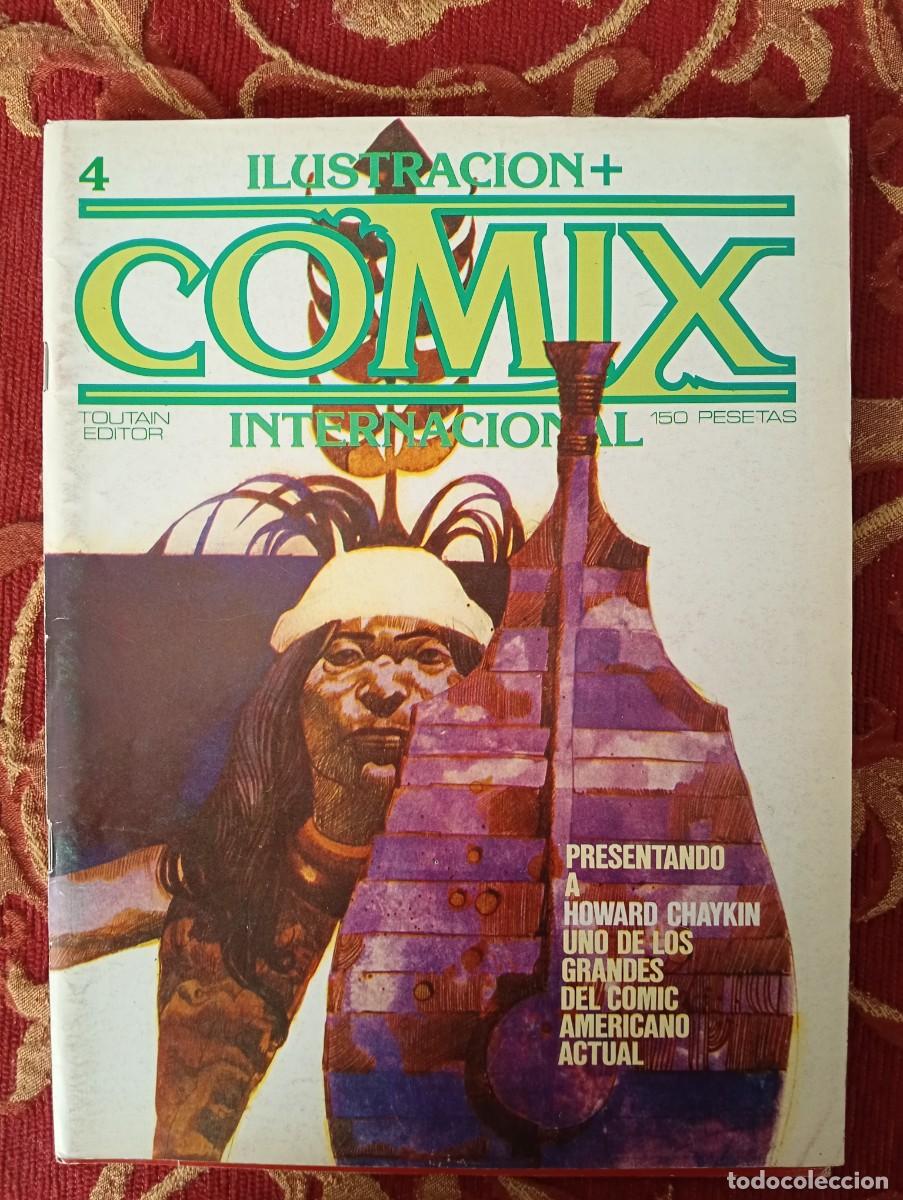Coleccionismo de revistas y peri&oacute;dicos: Ilustraci&oacute;n + c&oacute;mix Internacional. N&ordm;4