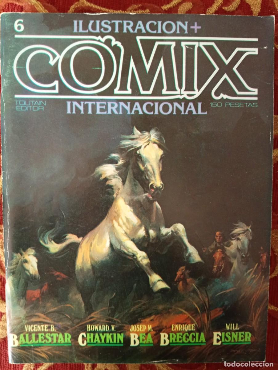 Coleccionismo de revistas y peri&oacute;dicos: Ilustraci&oacute;n + c&oacute;mix Internacional. N&ordm;6